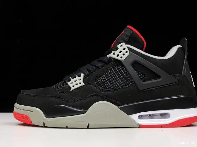 Kickmax CEMENT RETRO 308497-060 JORDAN 4 BLACK 0415